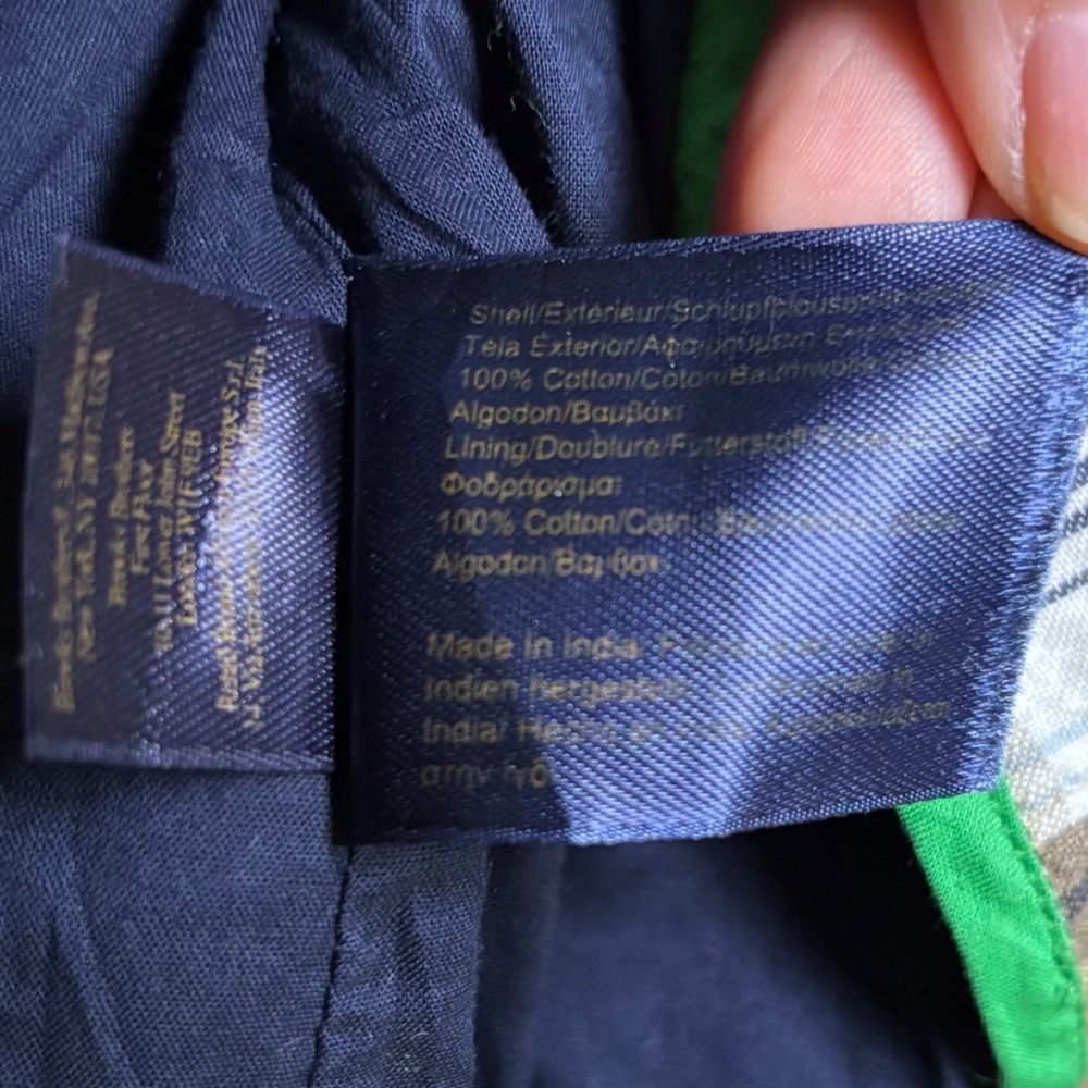 Brooks Brothers Patchwork Plaid Blazer Madras Preppy Jacket Size 0 Academia XS - Picture 7 of 14